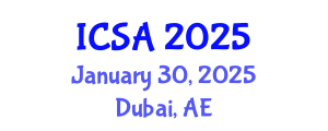 International Conference on Surgery and Anesthesia (ICSA) January 30, 2025 - Dubai, United Arab Emirates