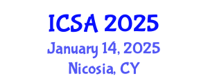 International Conference on Surgery and Anesthesia (ICSA) January 14, 2025 - Nicosia, Cyprus