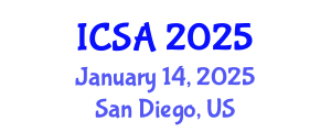 International Conference on Surgery and Anesthesia (ICSA) January 14, 2025 - San Diego, United States