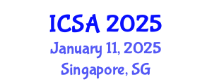 International Conference on Surgery and Anesthesia (ICSA) January 11, 2025 - Singapore, Singapore