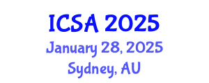 International Conference on Surgery and Anesthesia (ICSA) January 28, 2025 - Sydney, Australia