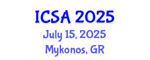 International Conference on Surgery and Anesthesia (ICSA) July 15, 2025 - Mykonos, Greece