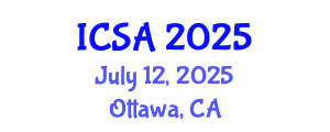 International Conference on Surgery and Anesthesia (ICSA) July 12, 2025 - Ottawa, Canada