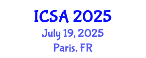 International Conference on Surgery and Anesthesia (ICSA) July 19, 2025 - Paris, France