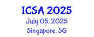 International Conference on Surgery and Anesthesia (ICSA) July 05, 2025 - Singapore, Singapore