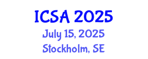 International Conference on Surgery and Anesthesia (ICSA) July 15, 2025 - Stockholm, Sweden