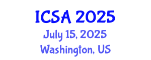 International Conference on Surgery and Anesthesia (ICSA) July 15, 2025 - Washington, United States