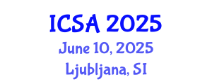 International Conference on Surgery and Anesthesia (ICSA) June 10, 2025 - Ljubljana, Slovenia