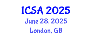 International Conference on Surgery and Anesthesia (ICSA) June 28, 2025 - London, United Kingdom