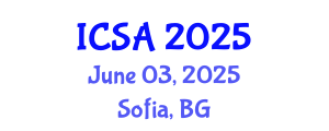 International Conference on Surgery and Anesthesia (ICSA) June 03, 2025 - Sofia, Bulgaria