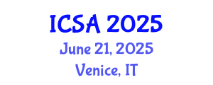 International Conference on Surgery and Anesthesia (ICSA) June 21, 2025 - Venice, Italy