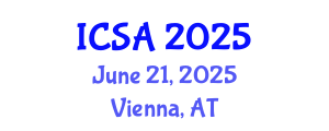 International Conference on Surgery and Anesthesia (ICSA) June 21, 2025 - Vienna, Austria