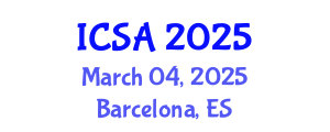 International Conference on Surgery and Anesthesia (ICSA) March 04, 2025 - Barcelona, Spain