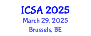 International Conference on Surgery and Anesthesia (ICSA) March 29, 2025 - Brussels, Belgium