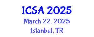 International Conference on Surgery and Anesthesia (ICSA) March 22, 2025 - Istanbul, Turkey