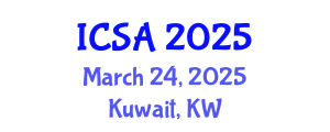 International Conference on Surgery and Anesthesia (ICSA) March 24, 2025 - Kuwait, Kuwait