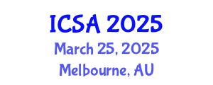 International Conference on Surgery and Anesthesia (ICSA) March 25, 2025 - Melbourne, Australia