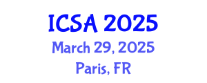 International Conference on Surgery and Anesthesia (ICSA) March 29, 2025 - Paris, France