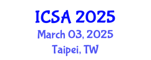 International Conference on Surgery and Anesthesia (ICSA) March 03, 2025 - Taipei, Taiwan