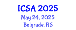 International Conference on Surgery and Anesthesia (ICSA) May 24, 2025 - Belgrade, Serbia
