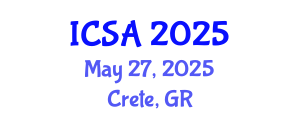 International Conference on Surgery and Anesthesia (ICSA) May 27, 2025 - Crete, Greece