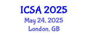 International Conference on Surgery and Anesthesia (ICSA) May 24, 2025 - London, United Kingdom