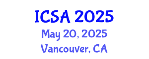 International Conference on Surgery and Anesthesia (ICSA) May 20, 2025 - Vancouver, Canada