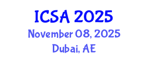 International Conference on Surgery and Anesthesia (ICSA) November 08, 2025 - Dubai, United Arab Emirates