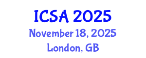 International Conference on Surgery and Anesthesia (ICSA) November 18, 2025 - London, United Kingdom