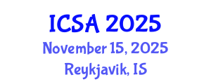 International Conference on Surgery and Anesthesia (ICSA) November 15, 2025 - Reykjavik, Iceland
