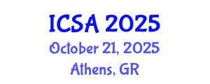 International Conference on Surgery and Anesthesia (ICSA) October 21, 2025 - Athens, Greece