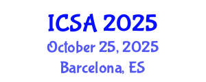 International Conference on Surgery and Anesthesia (ICSA) October 25, 2025 - Barcelona, Spain