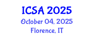International Conference on Surgery and Anesthesia (ICSA) October 04, 2025 - Florence, Italy