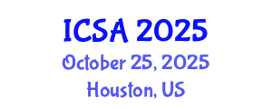 International Conference on Surgery and Anesthesia (ICSA) October 25, 2025 - Houston, United States