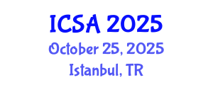 International Conference on Surgery and Anesthesia (ICSA) October 25, 2025 - Istanbul, Turkey