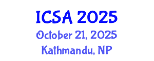 International Conference on Surgery and Anesthesia (ICSA) October 21, 2025 - Kathmandu, Nepal