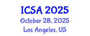 International Conference on Surgery and Anesthesia (ICSA) October 28, 2025 - Los Angeles, United States