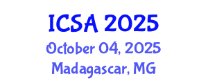 International Conference on Surgery and Anesthesia (ICSA) October 04, 2025 - Madagascar, Madagascar
