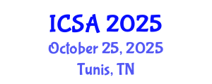 International Conference on Surgery and Anesthesia (ICSA) October 25, 2025 - Tunis, Tunisia