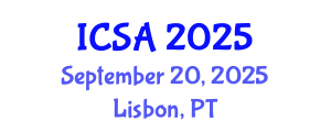 International Conference on Surgery and Anesthesia (ICSA) September 20, 2025 - Lisbon, Portugal