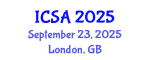International Conference on Surgery and Anesthesia (ICSA) September 23, 2025 - London, United Kingdom