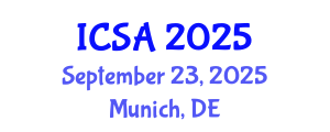 International Conference on Surgery and Anesthesia (ICSA) September 23, 2025 - Munich, Germany