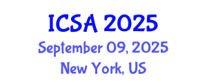 International Conference on Surgery and Anesthesia (ICSA) September 09, 2025 - New York, United States
