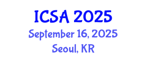 International Conference on Surgery and Anesthesia (ICSA) September 16, 2025 - Seoul, Republic of Korea