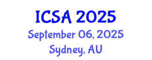 International Conference on Surgery and Anesthesia (ICSA) September 06, 2025 - Sydney, Australia