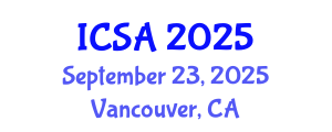 International Conference on Surgery and Anesthesia (ICSA) September 23, 2025 - Vancouver, Canada