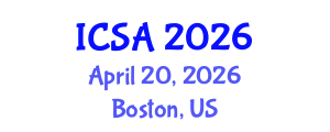 International Conference on Surgery and Anesthesia (ICSA) April 20, 2026 - Boston, United States International Conference on Surgery and Anesthesia (ICSA) April 20, 2026 - Boston, United States