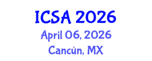 International Conference on Surgery and Anesthesia (ICSA) April 06, 2026 - Cancún, Mexico International Conference on Surgery and Anesthesia (ICSA) April 06, 2026 - Cancún, Mexico