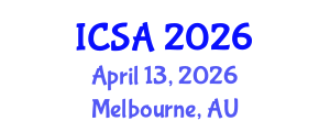 International Conference on Surgery and Anesthesia (ICSA) April 13, 2026 - Melbourne, Australia International Conference on Surgery and Anesthesia (ICSA) April 13, 2026 - Melbourne, Australia