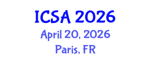 International Conference on Surgery and Anesthesia (ICSA) April 20, 2026 - Paris, France International Conference on Surgery and Anesthesia (ICSA) April 20, 2026 - Paris, France